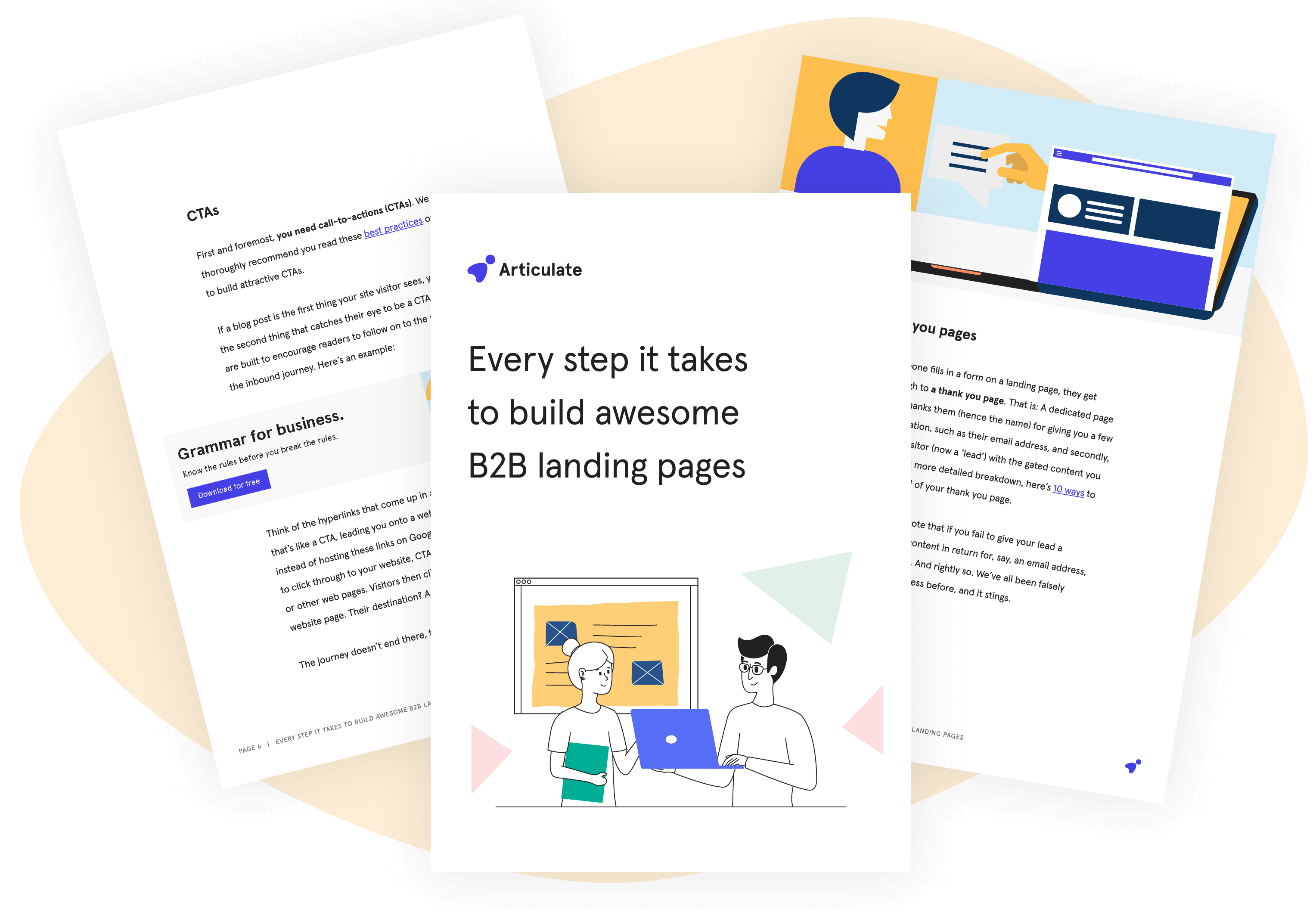 Every step it takes to build awesome B2B landing pages