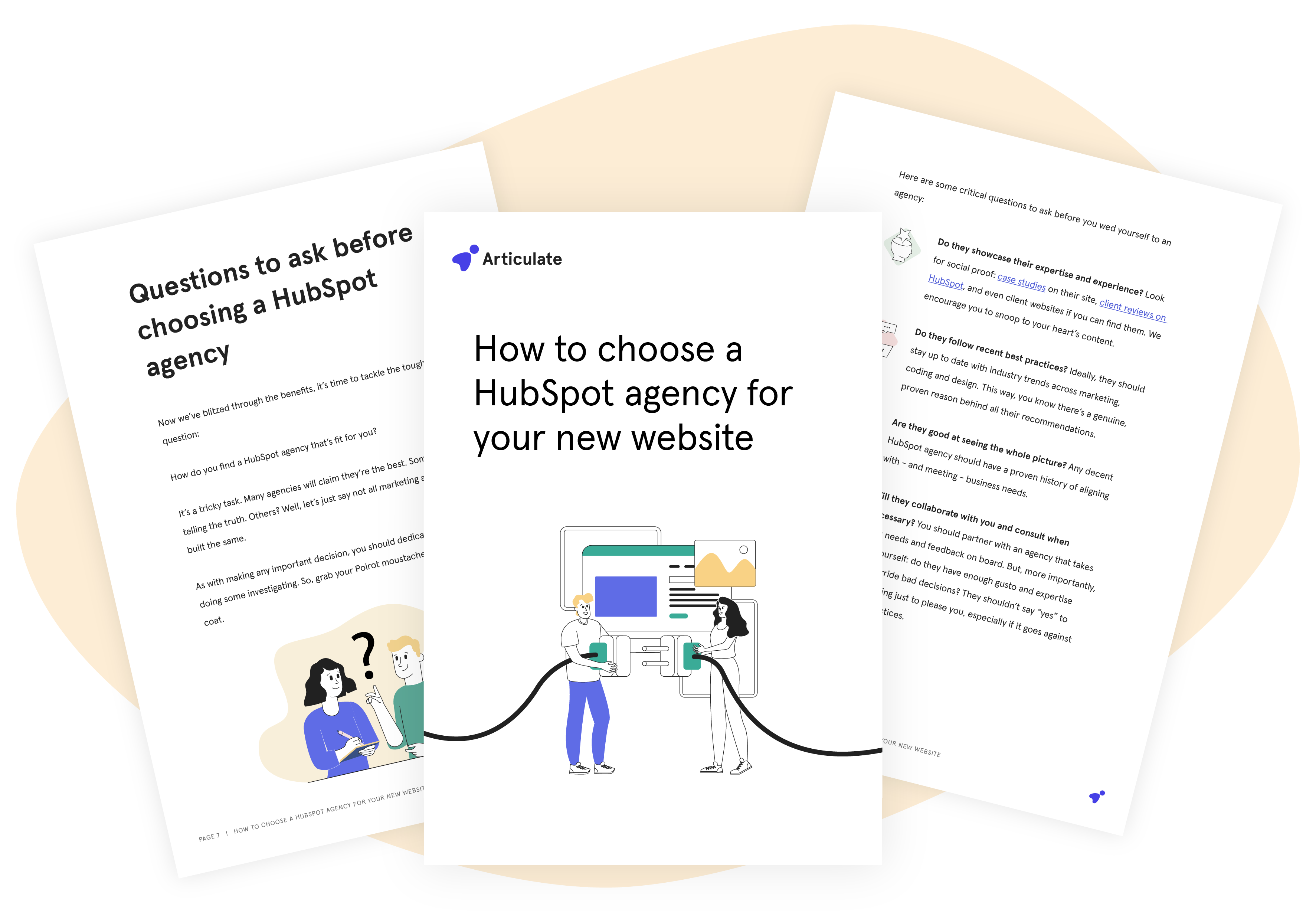 Articulate_How to choose a HubSpot agency for your new website_Large Mockup