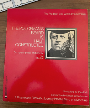 The policeman's beard is half constructed - book written by artificial intellgence